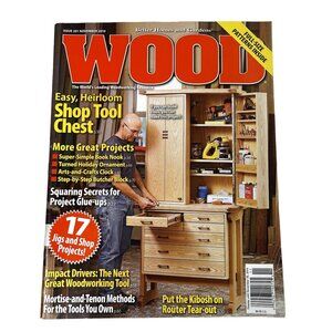 Wood Magazine Vol 27 No 6  Issue 201 Nov 2010 Shop Tool Chest u